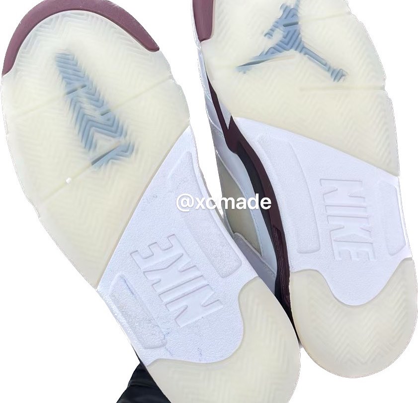 【2025年 5/14 発売予定】A Ma Maniére × NIKE AIR JORDAN 5 SP “White/Burgundy Crush” (ア マ マニエール ナイキ エア ジョーダン 5 SP) [IB1528-100]
