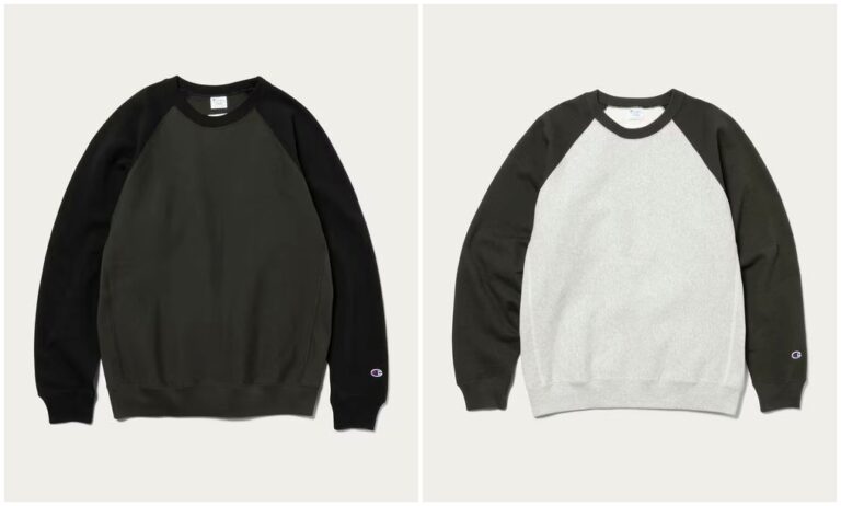 2024 FW】Champion × monkey time ラグランスリーブ スウェットが10月 