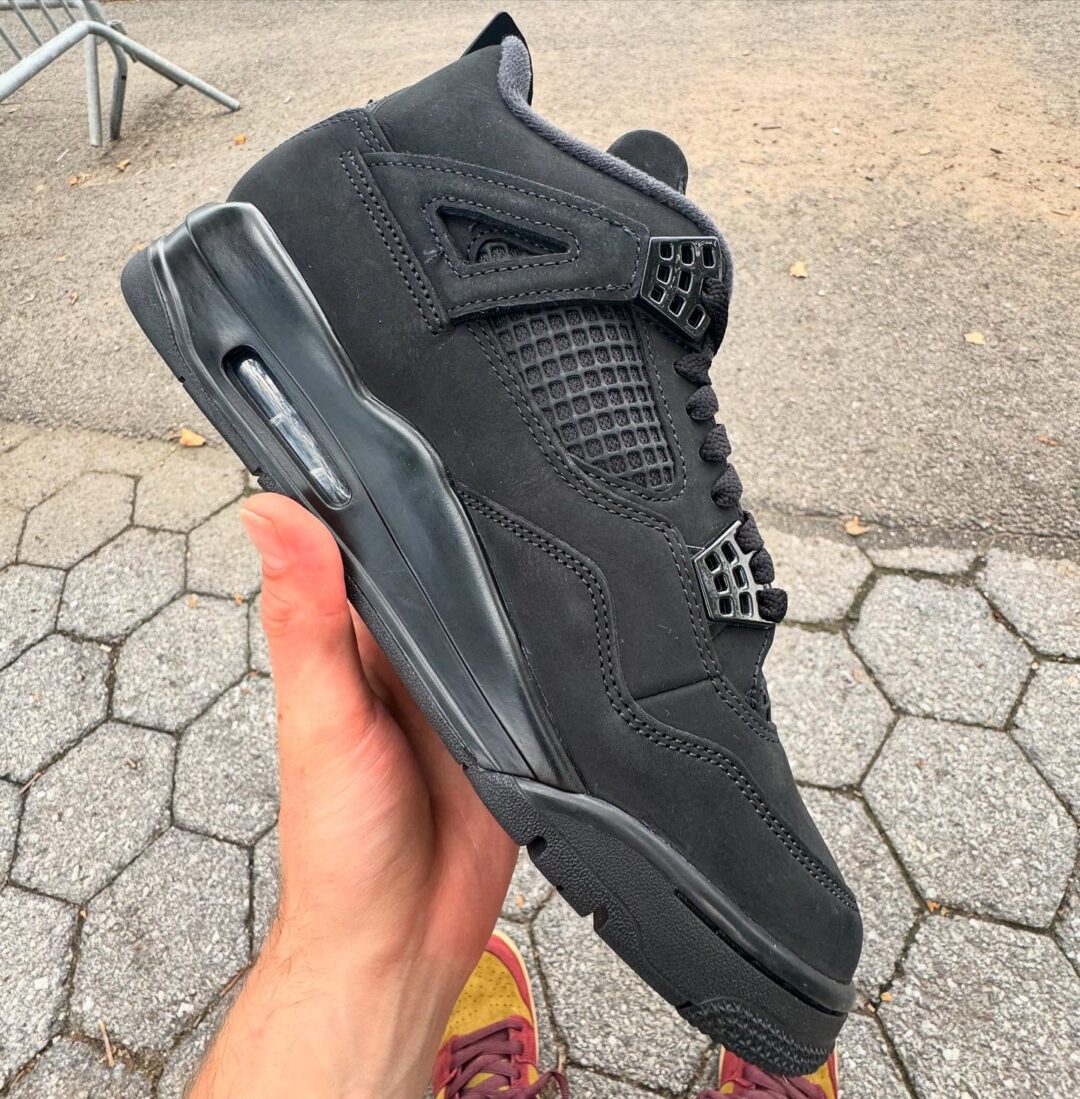 【2025年 11/28 復刻予定】NIKE AIR JORDAN 4 RETRO “Black Cat/Black/Light Graphite” (ナイキ エア ジョーダン 4 レトロ “ブラックキャット/ブラック/ライトグラファイト”) [FV5029-010]