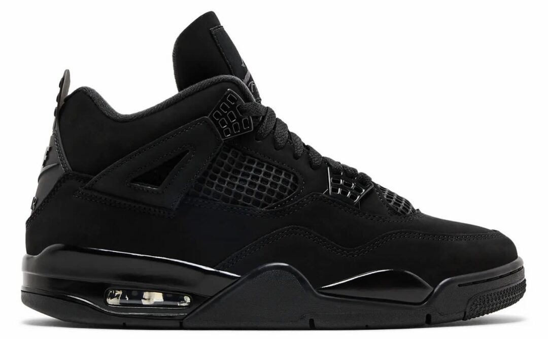 【2025年 11/28 復刻予定】NIKE AIR JORDAN 4 RETRO “Black Cat/Black/Light Graphite” (ナイキ エア ジョーダン 4 レトロ “ブラックキャット/ブラック/ライトグラファイト”) [FV5029-010]