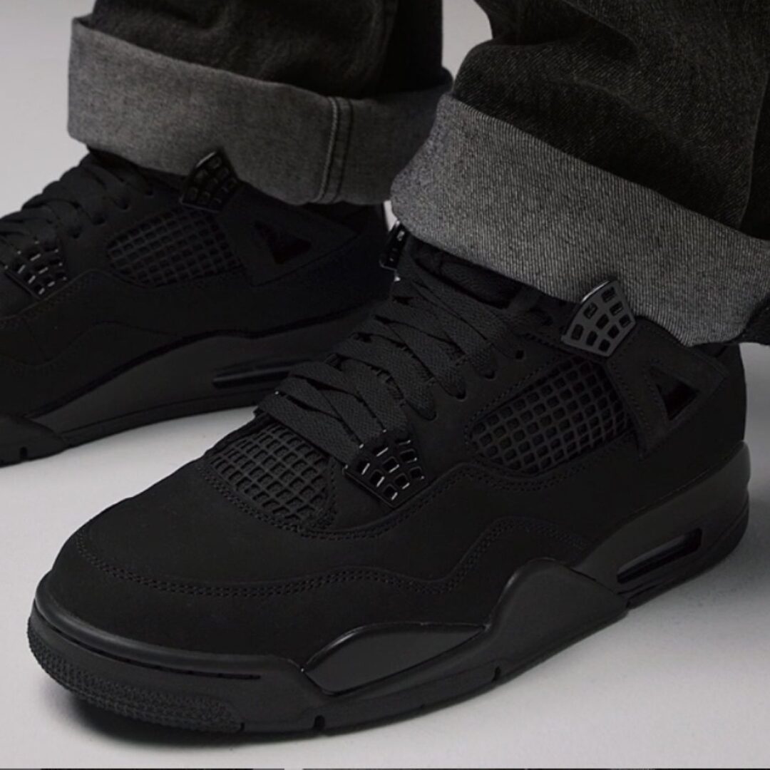 【2025年 11/28 復刻予定】NIKE AIR JORDAN 4 RETRO “Black Cat/Black/Light Graphite” (ナイキ エア ジョーダン 4 レトロ “ブラックキャット/ブラック/ライトグラファイト”) [FV5029-010]