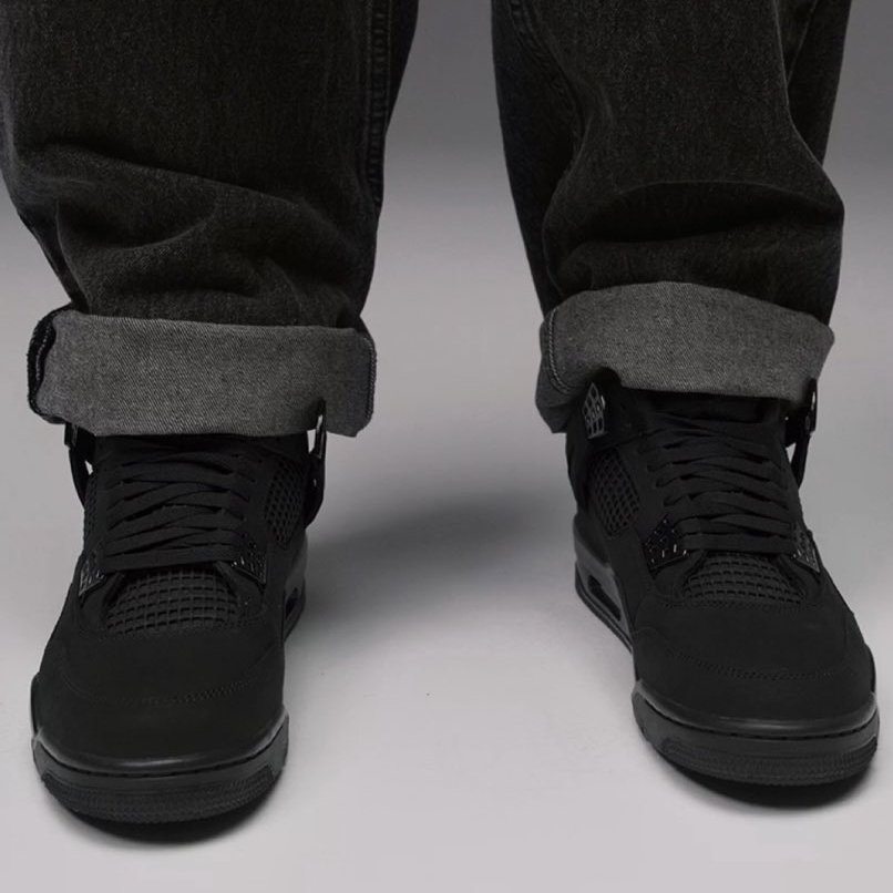 【2025年 11/28 復刻予定】NIKE AIR JORDAN 4 RETRO “Black Cat/Black/Light Graphite” (ナイキ エア ジョーダン 4 レトロ “ブラックキャット/ブラック/ライトグラファイト”) [FV5029-010]