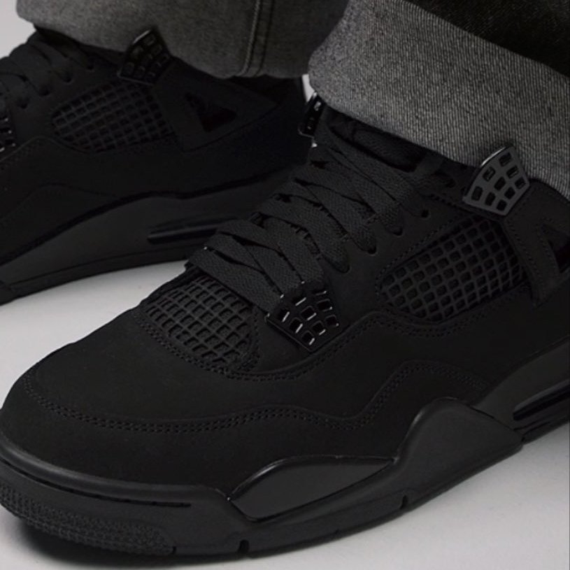 【2025年 11/28 復刻予定】NIKE AIR JORDAN 4 RETRO “Black Cat/Black/Light Graphite” (ナイキ エア ジョーダン 4 レトロ “ブラックキャット/ブラック/ライトグラファイト”) [FV5029-010]