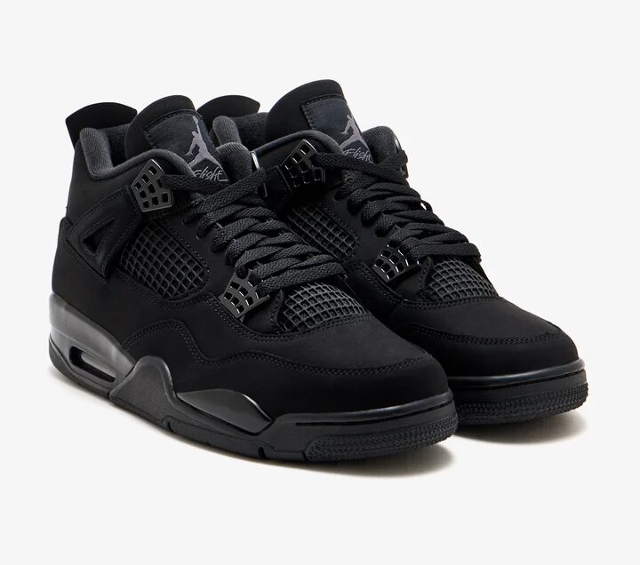 【2025年 11/28 復刻予定】NIKE AIR JORDAN 4 RETRO “Black Cat/Black/Light Graphite” (ナイキ エア ジョーダン 4 レトロ “ブラックキャット/ブラック/ライトグラファイト”) [FV5029-010]