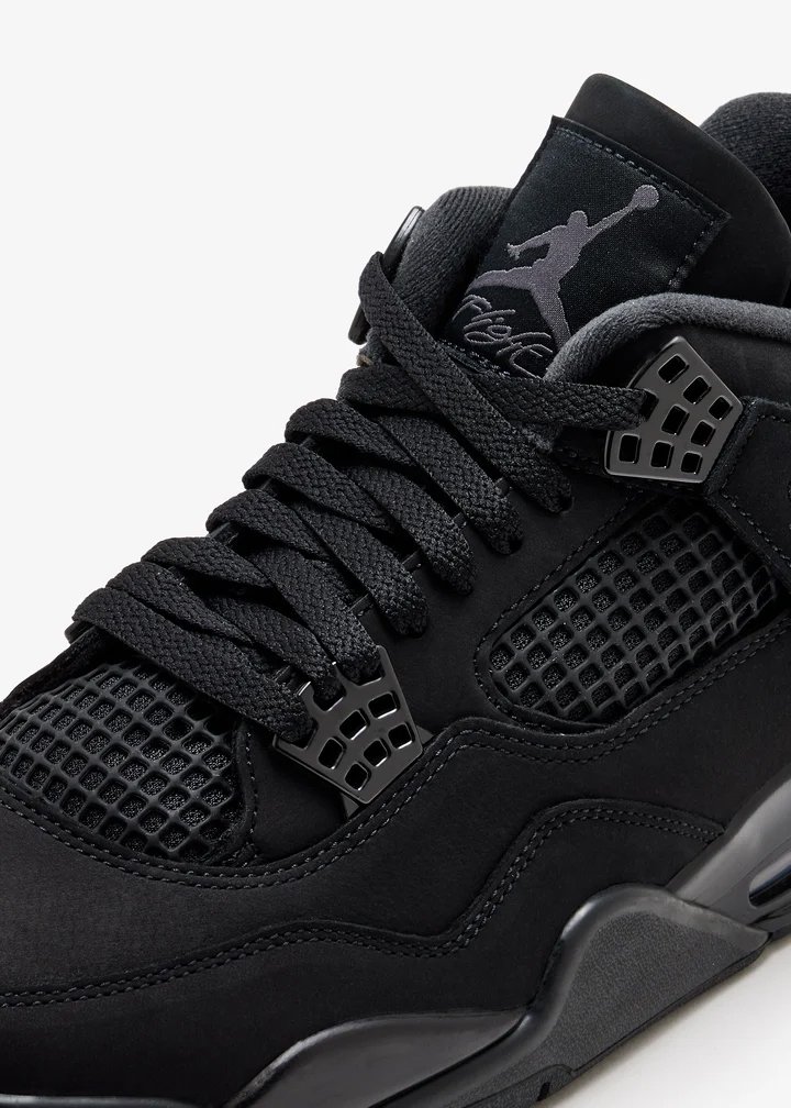 【2025年 11/28 復刻予定】NIKE AIR JORDAN 4 RETRO “Black Cat/Black/Light Graphite” (ナイキ エア ジョーダン 4 レトロ “ブラックキャット/ブラック/ライトグラファイト”) [FV5029-010]
