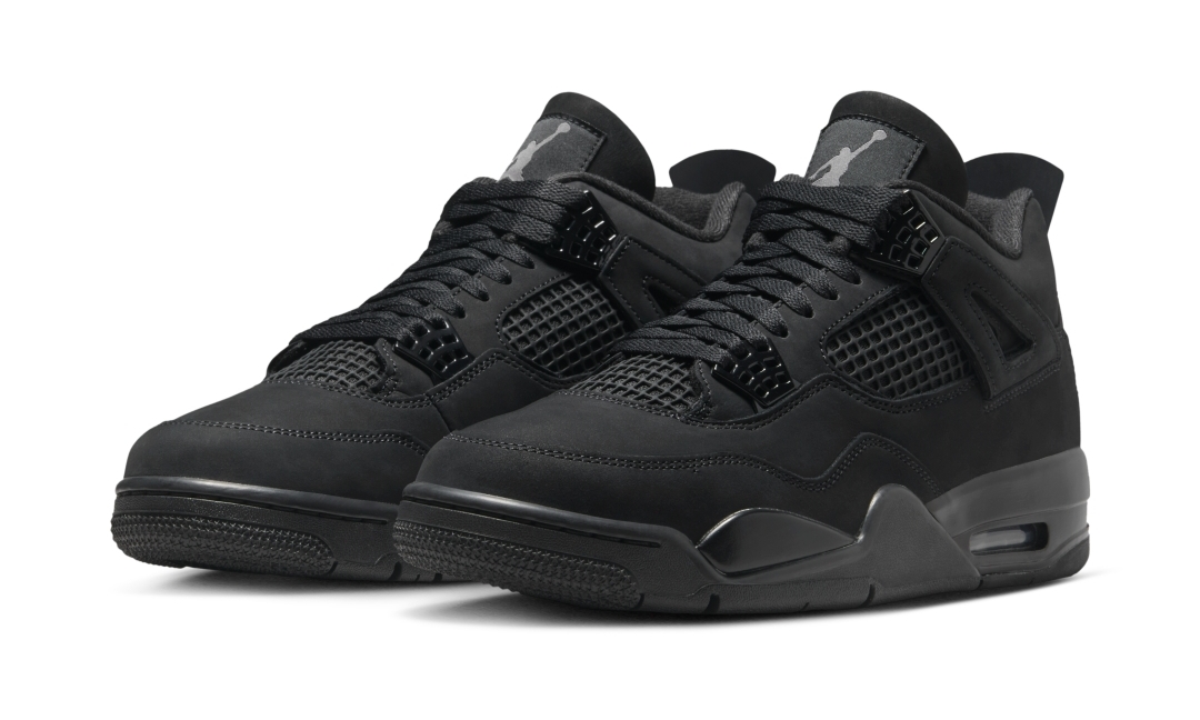 【2025年 11/28 復刻予定】NIKE AIR JORDAN 4 RETRO “Black Cat/Black/Light Graphite” (ナイキ エア ジョーダン 4 レトロ “ブラックキャット/ブラック/ライトグラファイト”) [FV5029-010]