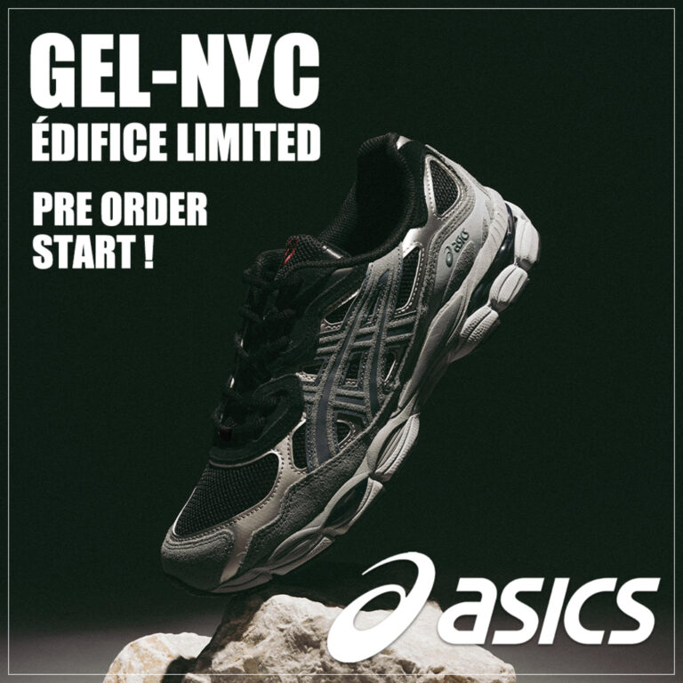 2024年 9/13 発売】ASICS GEL-NYC “Black/Fjord Grey
