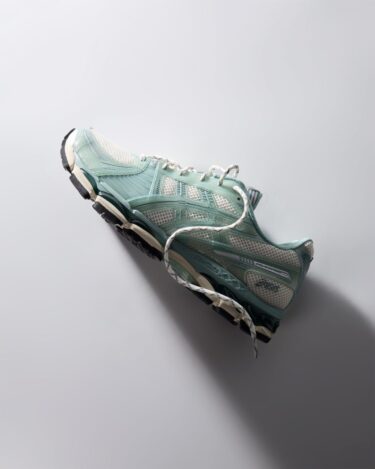 【2024年 10/21 発売】KITH Ronnie Fieg x ASICS GEL-KAYANO 12.1 “Light Sage” (キス ロニー・ファイグ アシックス ゲルカヤノ) [1203A675.100]