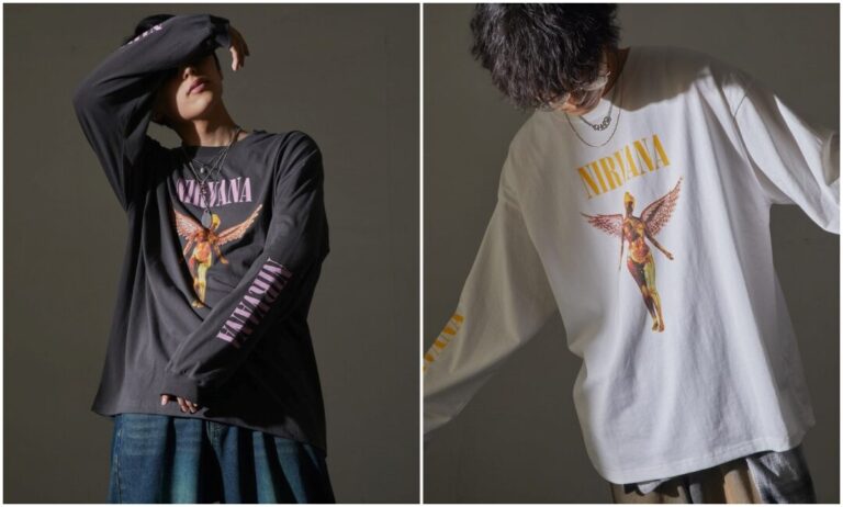 PUBLUXからオールシーズン着れるNIRVANA IN UTERO ロンTEEが2024年 9月
