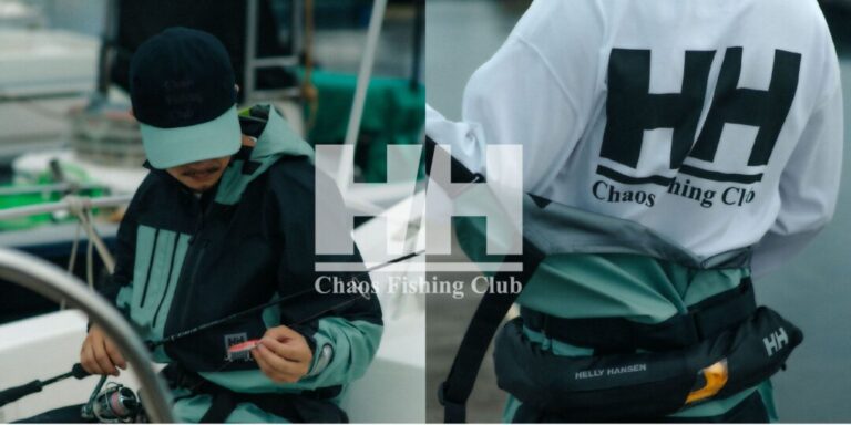 HELLY HANSEN × Chaos Fishing Club が2024年 8/9 発売 (ヘリー