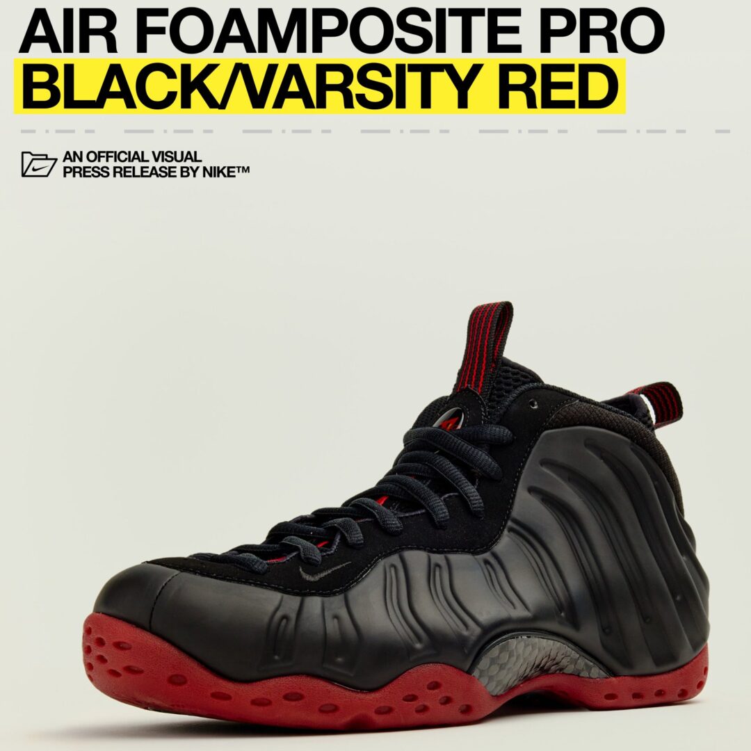 【2025年 8/5 発売】NIKE AIR FOAMPOSITE ONE “Cough Drop” (ナイキ エア フォームポジット ワン “コフドロップ”) [IB2219-001]