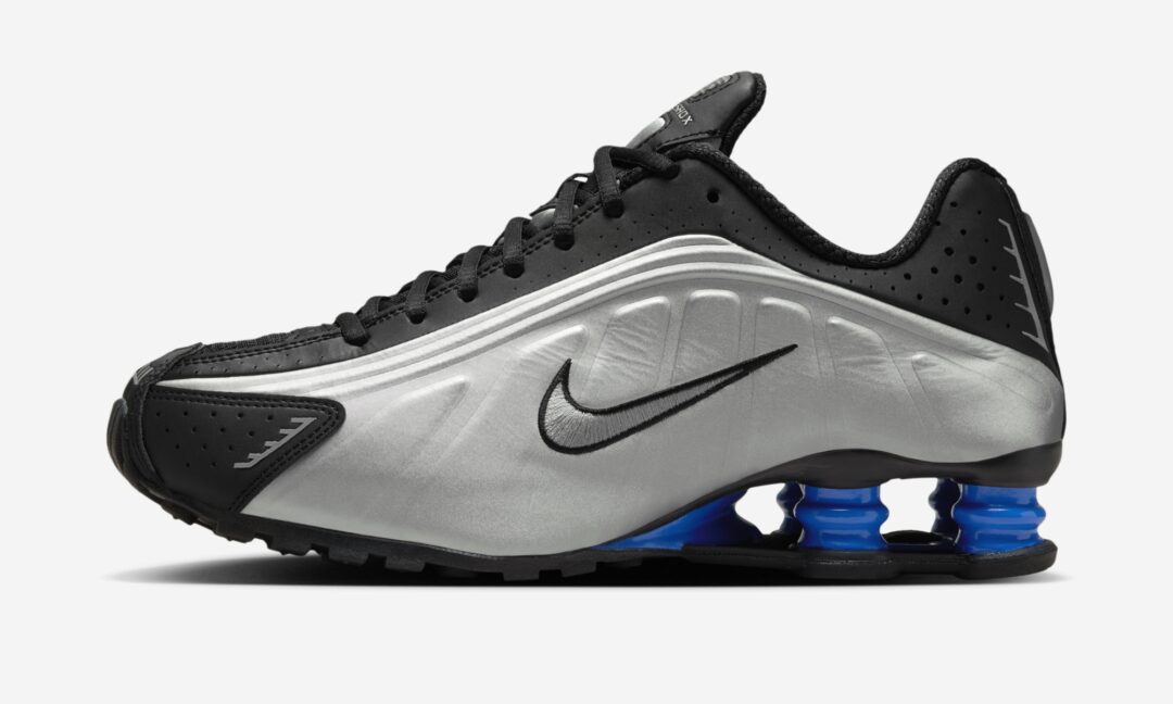 【国内 2024年 10/15 発売】NIKE SHOX R4 “Black/Metallic Silver/Racer Blue” (ナイキ ショックス “ブラック/シルバー/ブルー”) [AR3565-006]