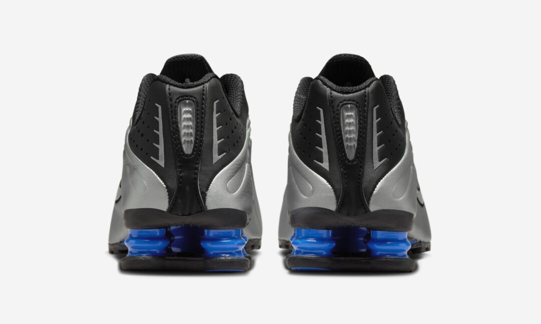 【国内 2024年 10/15 発売】NIKE SHOX R4 “Black/Metallic Silver/Racer Blue” (ナイキ ショックス “ブラック/シルバー/ブルー”) [AR3565-006]