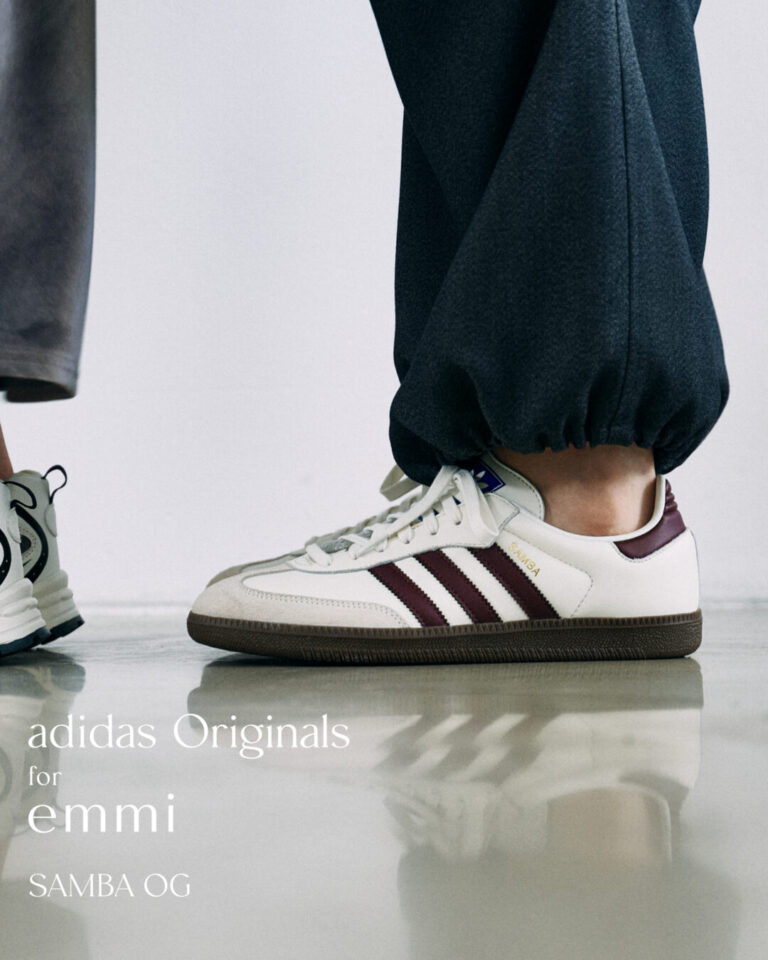 2024年 9/18 & 9/19 & 9/26 発売】emmi × adidas Originals
