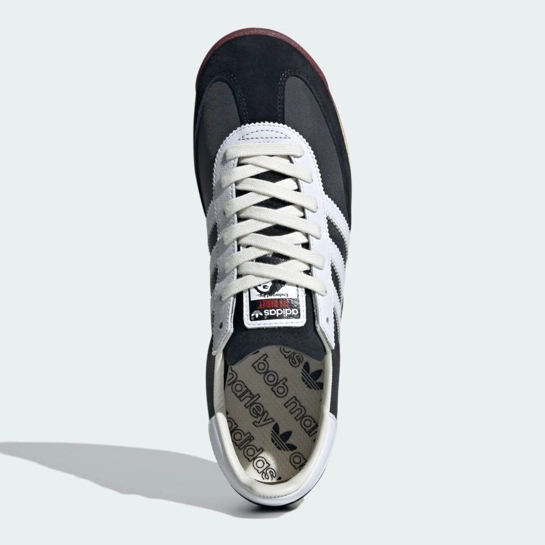 【2024年 10/15 発売】Bob Marley × adidas Originals SL 72 RS “Black/White” (ボブ・マーリー アディダス オリジナルス SL 72 “ブラック/ホワイト”) [JR7973]
