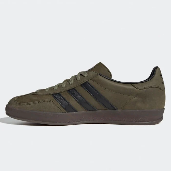 【2024年 10/4 発売】adidas Originals GAZELLE INDOOR “Focus Olive/Core Black/Gum” (アディダス オリジナルス ガゼル インドア “オリーブ/ブラック/ガム”) [IH4772]