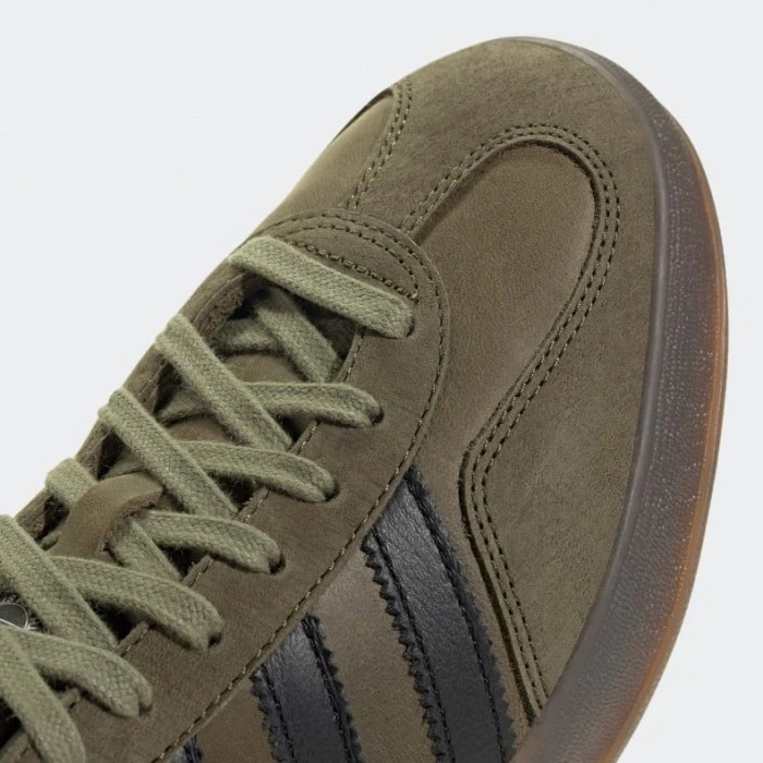 【2024年 10/4 発売】adidas Originals GAZELLE INDOOR “Focus Olive/Core Black/Gum” (アディダス オリジナルス ガゼル インドア “オリーブ/ブラック/ガム”) [IH4772]