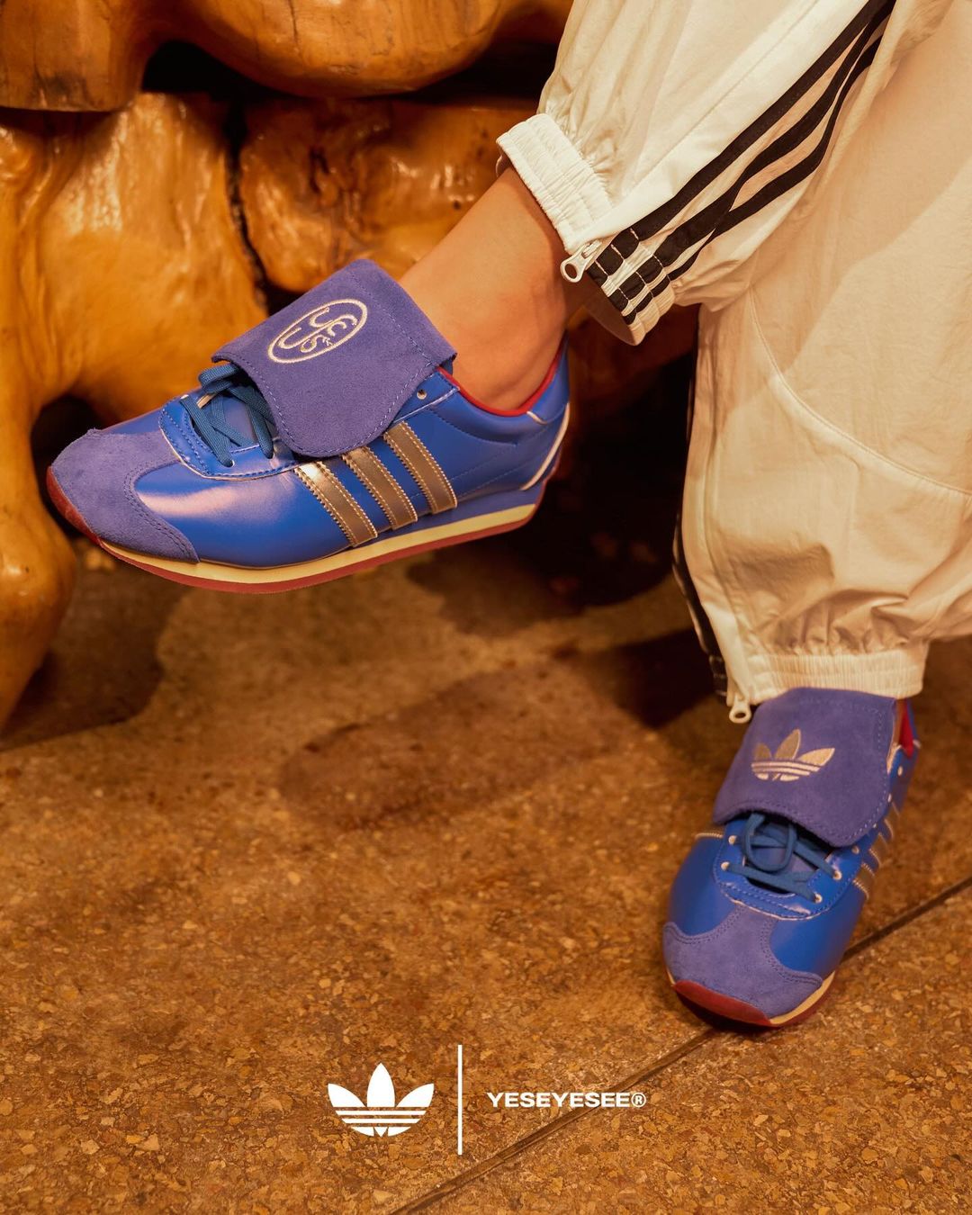 2024年 発売】YESEYESEE × adidas Originals COUNTRY OG “Black 2024年 発売】YESEYESEE × adidas Originals COUNTRY OG “Black