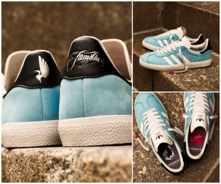 ◆コラボ商品◆MNUFC X ADIDAS GAZELLE ADV◆正規品◆男女共用◆ The Familia x MNUFC x adidas Gazelle ADV Releases September 2024