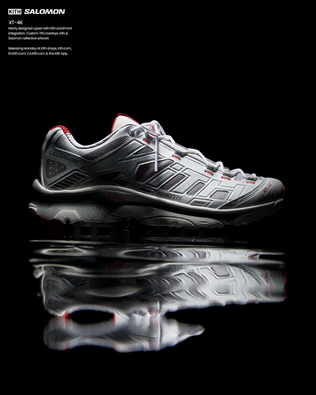2024年 12/30 発売予定】KITH × Salomon XT-4K “Bright White