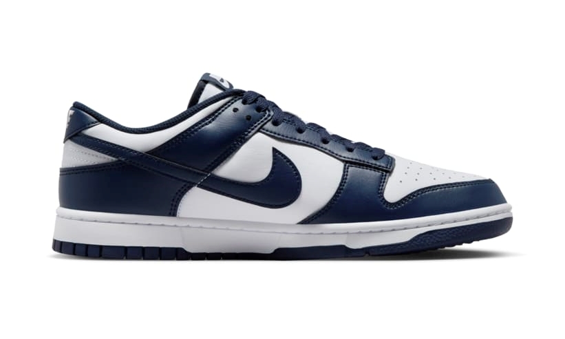 【2025年 1/1 発売】NIKE DUNK LOW RETRO “White/Midnight Navy” (ナイキ ダンク ロー レトロ “ホワイト/ミッドナイトネイビー”) [HF5441-107]