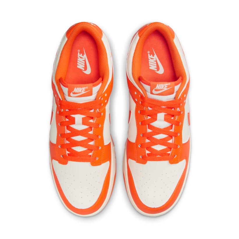 【2025年 1/1 発売】NIKE DUNK LOW “Syracuse/Pale Ivory/Safety Orange” (ナイキ ダンク ロー “シラキュース/ペールアイボリー/セフティオレンジ”) [HF5441-106]