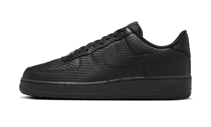 【2025年 2/3 発売】NIKE AIR FORCE 1 LOW “Carbon Fiber/Triple Black” (ナイキ エア フォース 1 ロー “カーボンファイバー/トリプルブラック”) [HF2886-001]