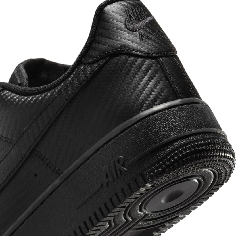 【2025年 2/3 発売】NIKE AIR FORCE 1 LOW “Carbon Fiber/Triple Black” (ナイキ エア フォース 1 ロー “カーボンファイバー/トリプルブラック”) [HF2886-001]