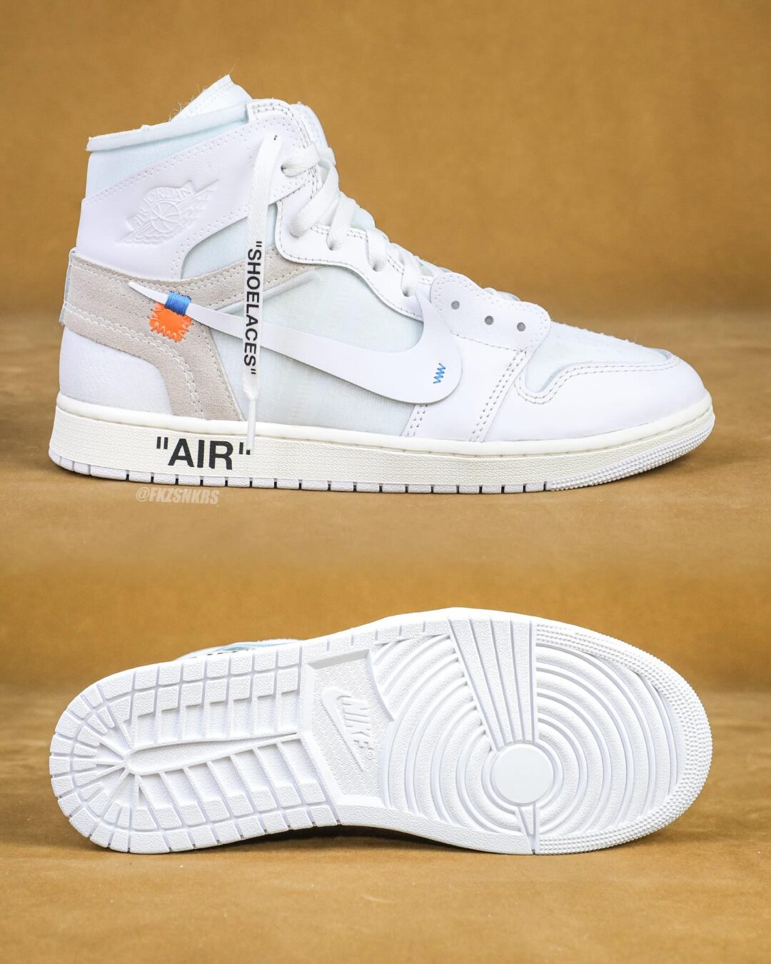 【2026年 3/28 発売予定】OFF-WHITE × NIKE AIR JORDAN 1 RETRO HIGH OG “Alaska” (オフホワイト ナイキ エア ジョーダン 1 レトロ ハイ “アラスカ”) [AA3834-100]