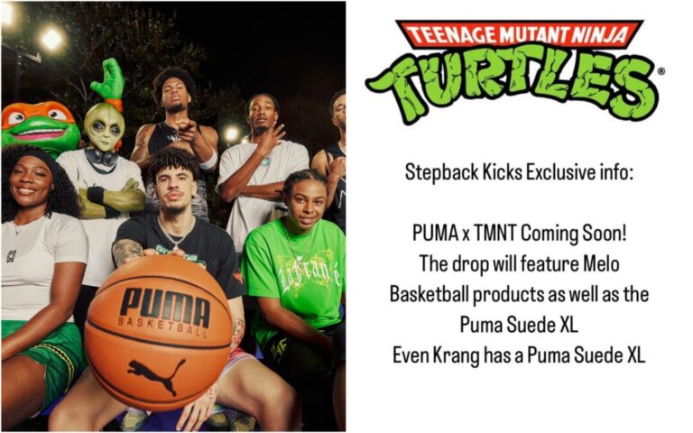 2024年 近日発売】PUMA × Teenage Mutant Ninja Turtles “Melo