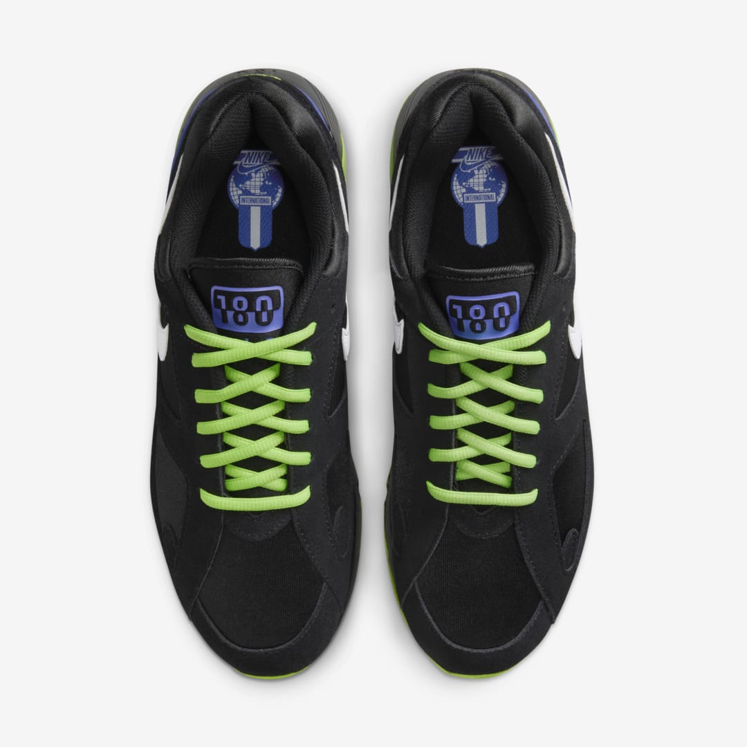 【2024年 11/5 発売】NIKE AIR MAX 180 “Black/White-Action Green” (ナイキ エア マックス 180 “ブラック/ホワイト/アクショングリーン”) [FZ3058-001]