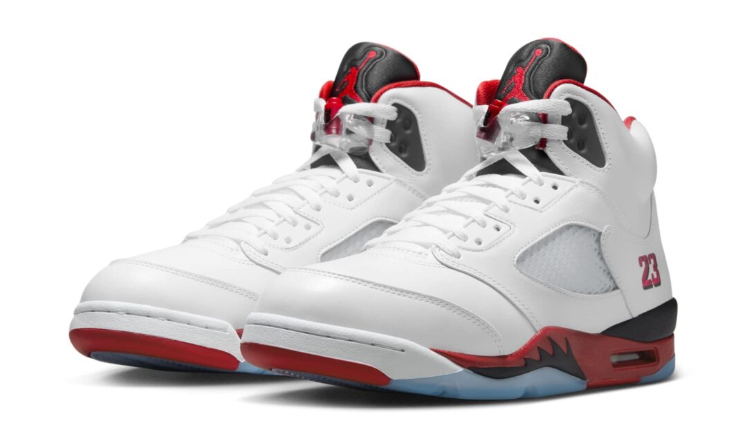 【2025年 9/13 発売予定】NIKE AIR JORDAN 5 “Fire Red/Black Tongue” (ナイキ エア ジョーダン 5 “ファイヤーレッド/ブラックタン”) [HQ7978-101]