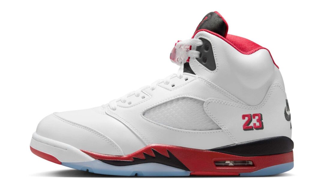 【2025年 9/13 発売予定】NIKE AIR JORDAN 5 “Fire Red/Black Tongue” (ナイキ エア ジョーダン 5 “ファイヤーレッド/ブラックタン”) [HQ7978-101]