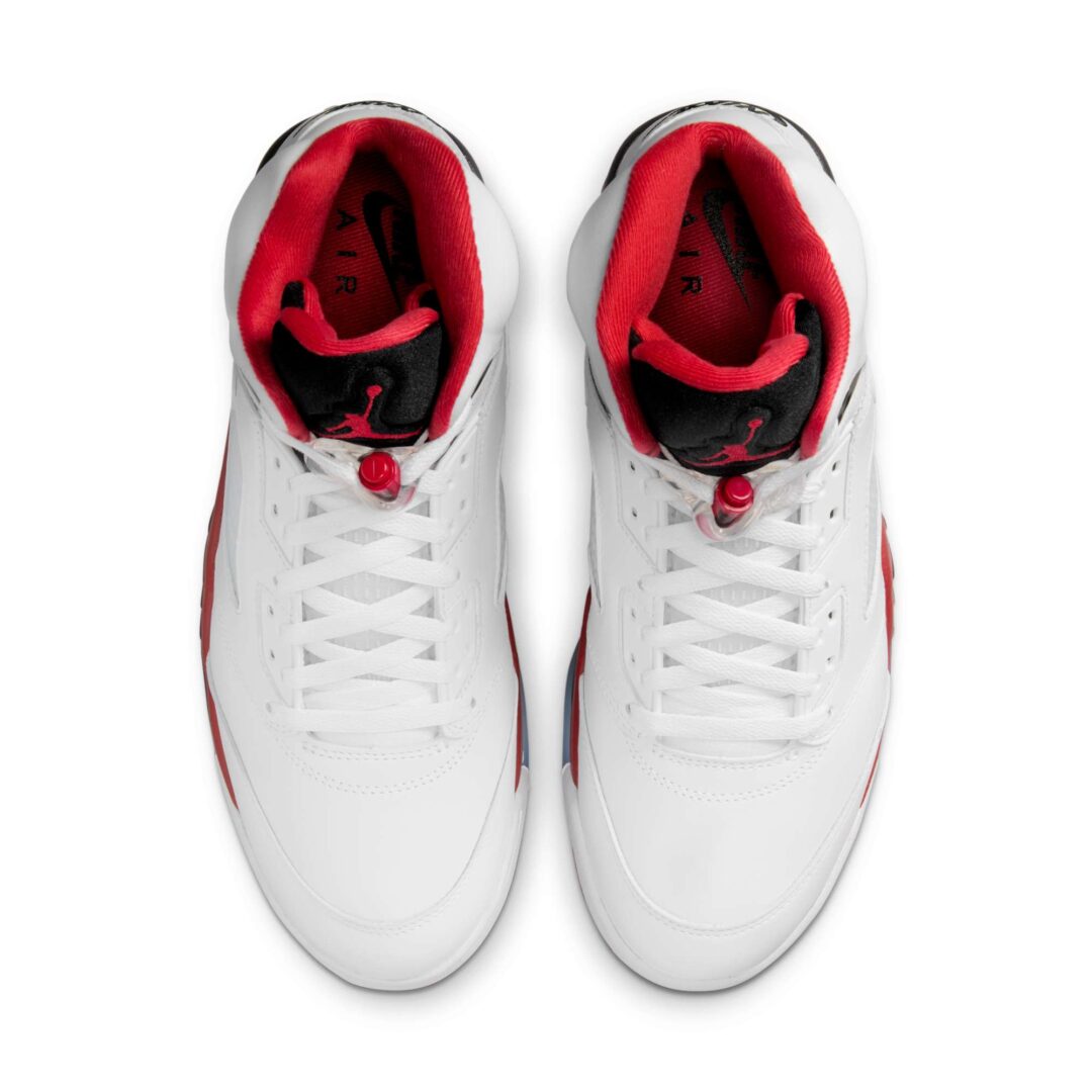 エアジョーダン5 ブラック/グレー/レッド箱なし Nike Air Jordan 5 Retro OG “Fire Red Black Tongue”が国内9月