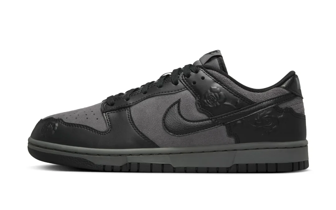 【2025年 1/6 発売】NIKE DUNK LOW “Rose Embossed/Black/Iron Grey” (ナイキ ダンク ロー “ローズエンボス/ブラック/アイアングレー”) [HF1986-001]