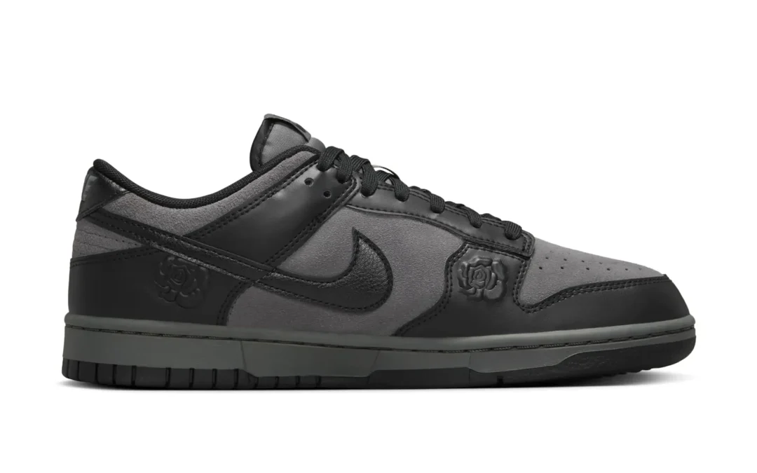【2025年 1/6 発売】NIKE DUNK LOW “Rose Embossed/Black/Iron Grey” (ナイキ ダンク ロー “ローズエンボス/ブラック/アイアングレー”) [HF1986-001]