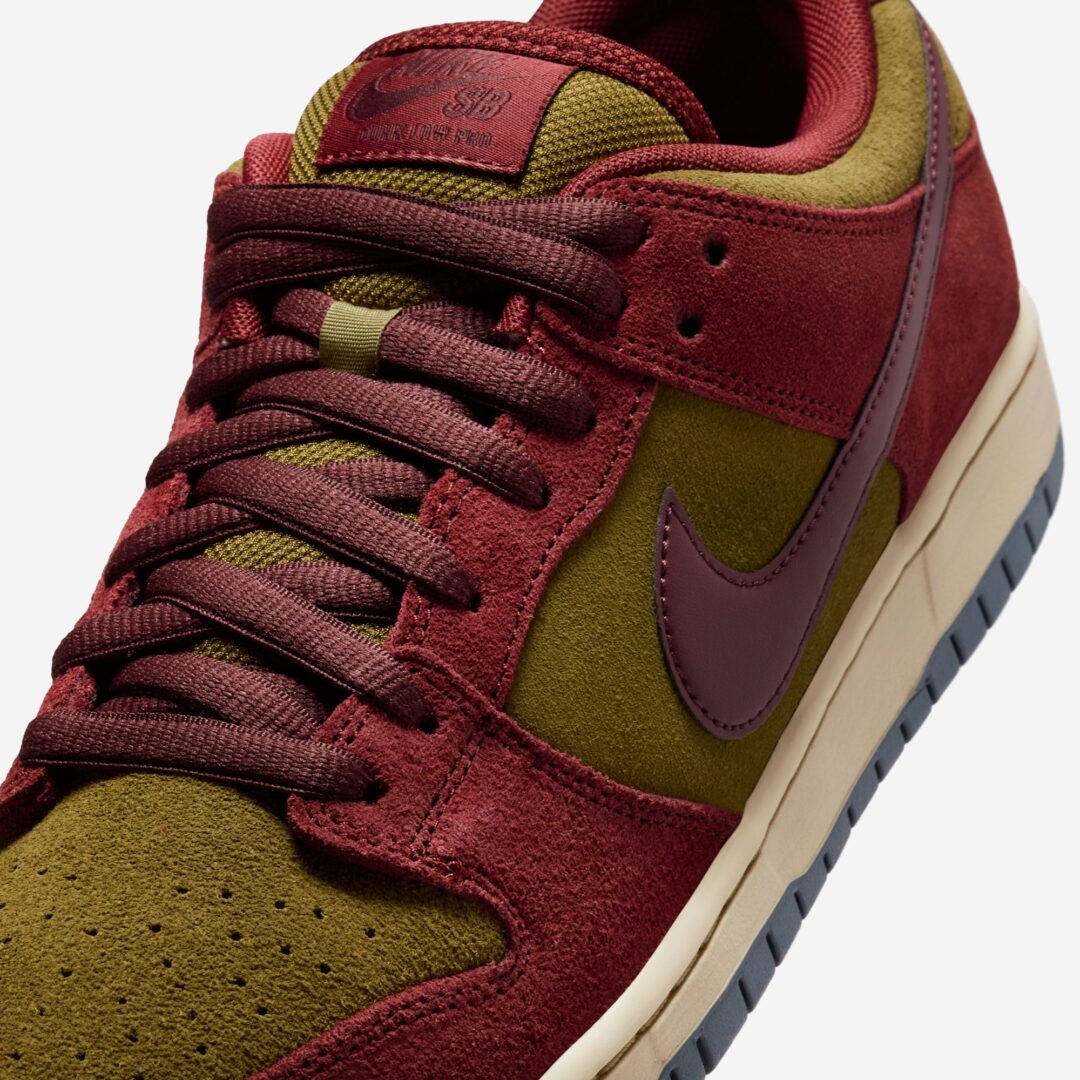 【2025年 7/1 & 7/3 発売予定】NIKE SB DUNK LOW PRO “Dark Team Red/Burgundy Crush” (ナイキ ダンク ロー プロ “ダークチームレッド/バーガンディクラッシュ”) [HQ1625-600]