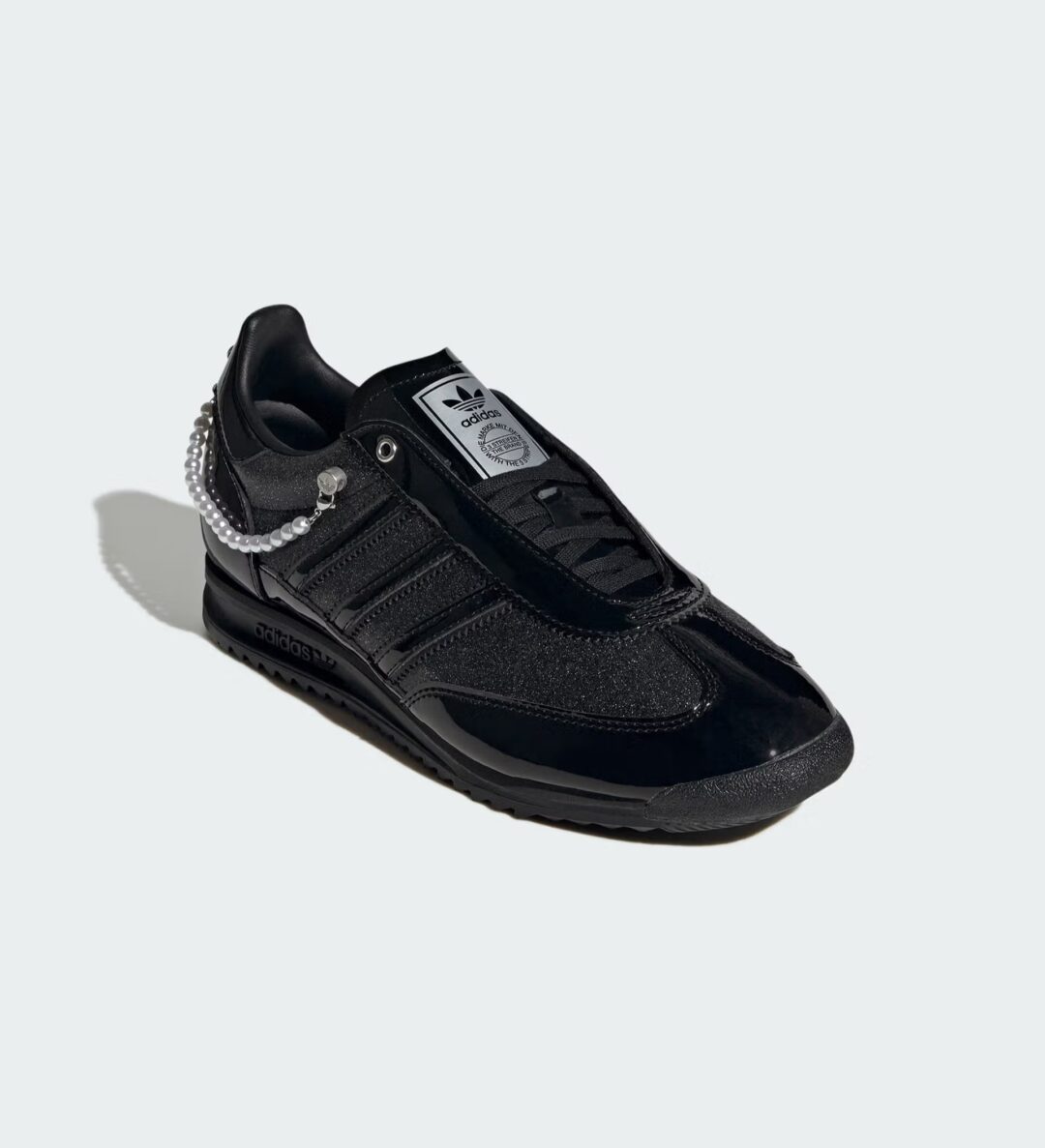 【2025年 3月 発売予定】adidas Originals SL 72 “Patent/Pearls/Black/Silver Metallic” (アディダス オリジナルス “パテント/パール/ブラック/シルバー”）[JQ2615]
