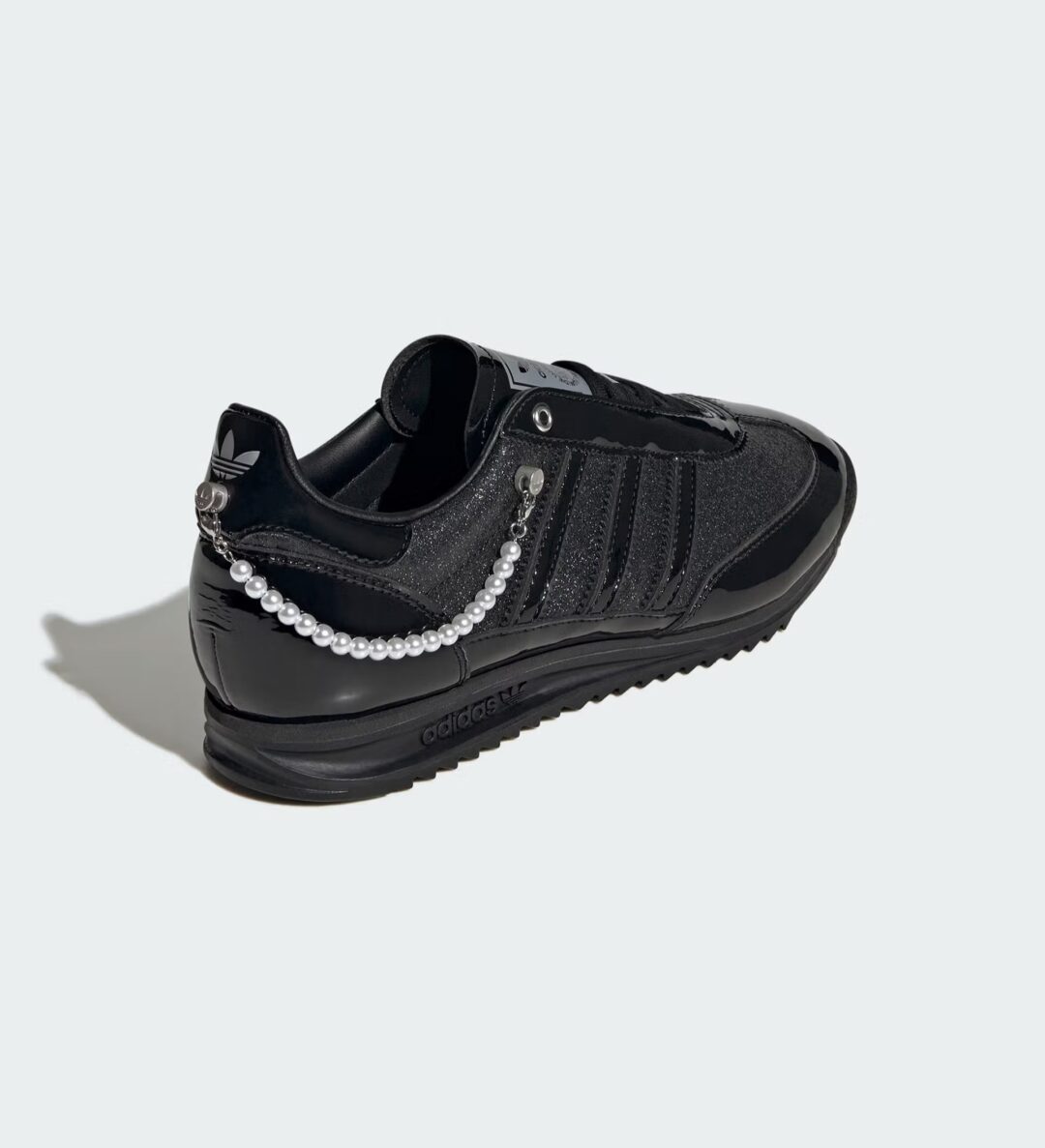 【2025年 3月 発売予定】adidas Originals SL 72 “Patent/Pearls/Black/Silver Metallic” (アディダス オリジナルス “パテント/パール/ブラック/シルバー”）[JQ2615]