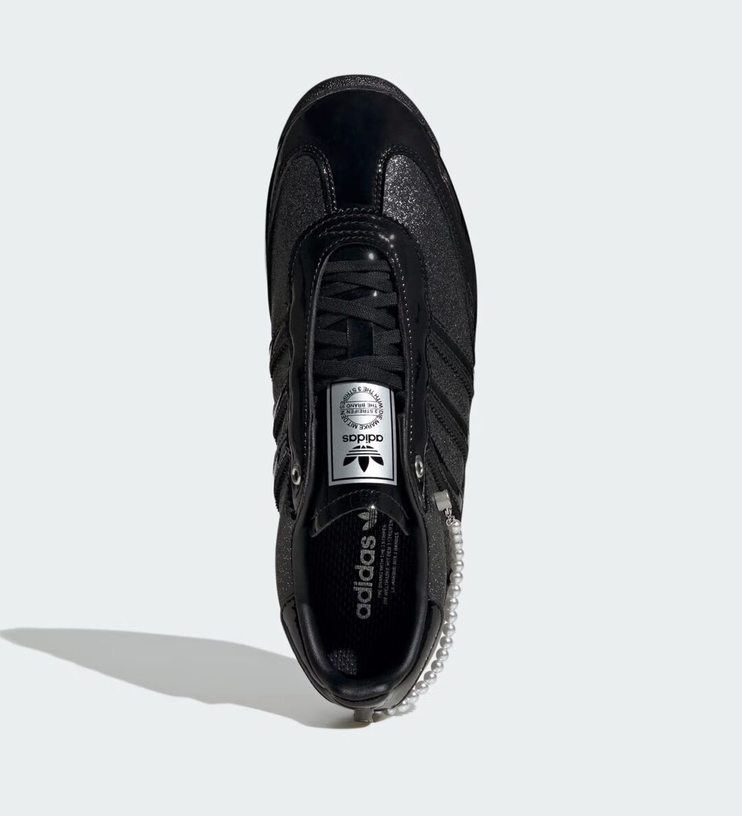 【2025年 3月 発売予定】adidas Originals SL 72 “Patent/Pearls/Black/Silver Metallic” (アディダス オリジナルス “パテント/パール/ブラック/シルバー”）[JQ2615]