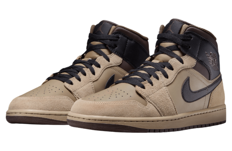 Jordan Air Jordan 1 Mid SE スニーカー | ブラウン | FARFETCH JP