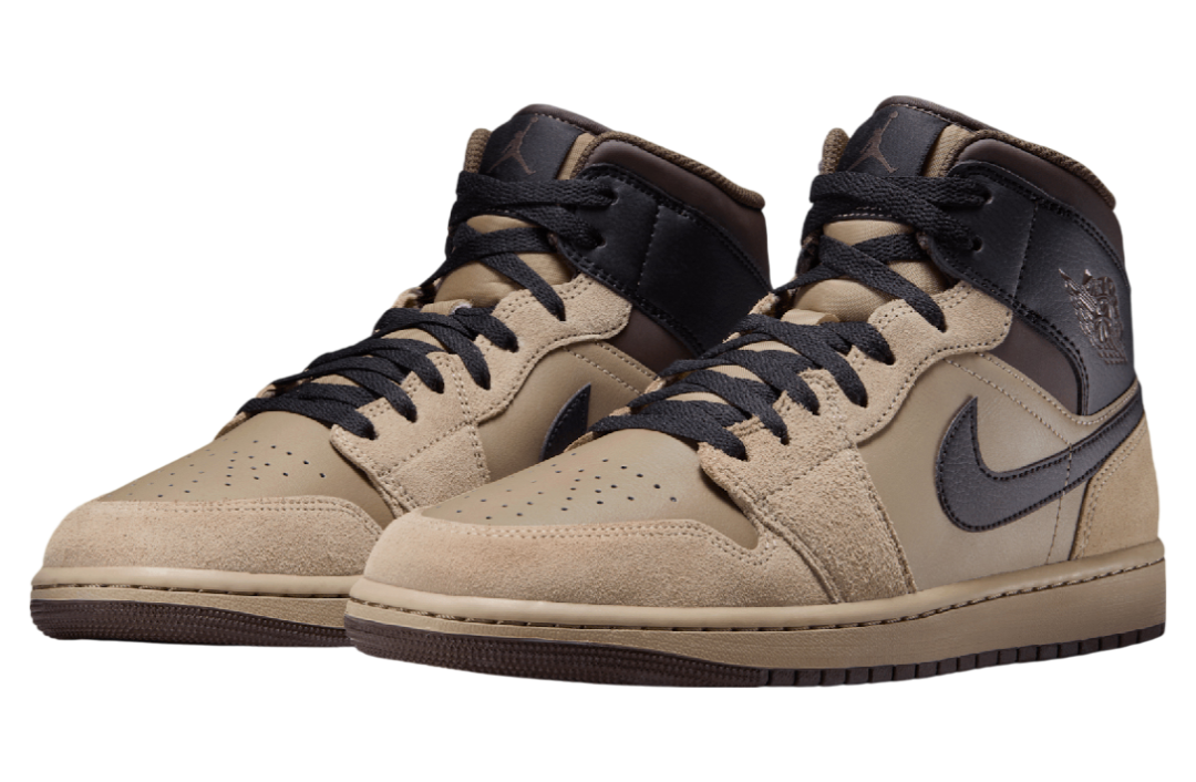 【2025年 発売予定】NIKE AIR JORDAN 1 MID "Khaki/Baroque Brown" (ナイキ エア ジョーダン 1 ミッド "カーキ/バロックブラウン") [HV6422-200]