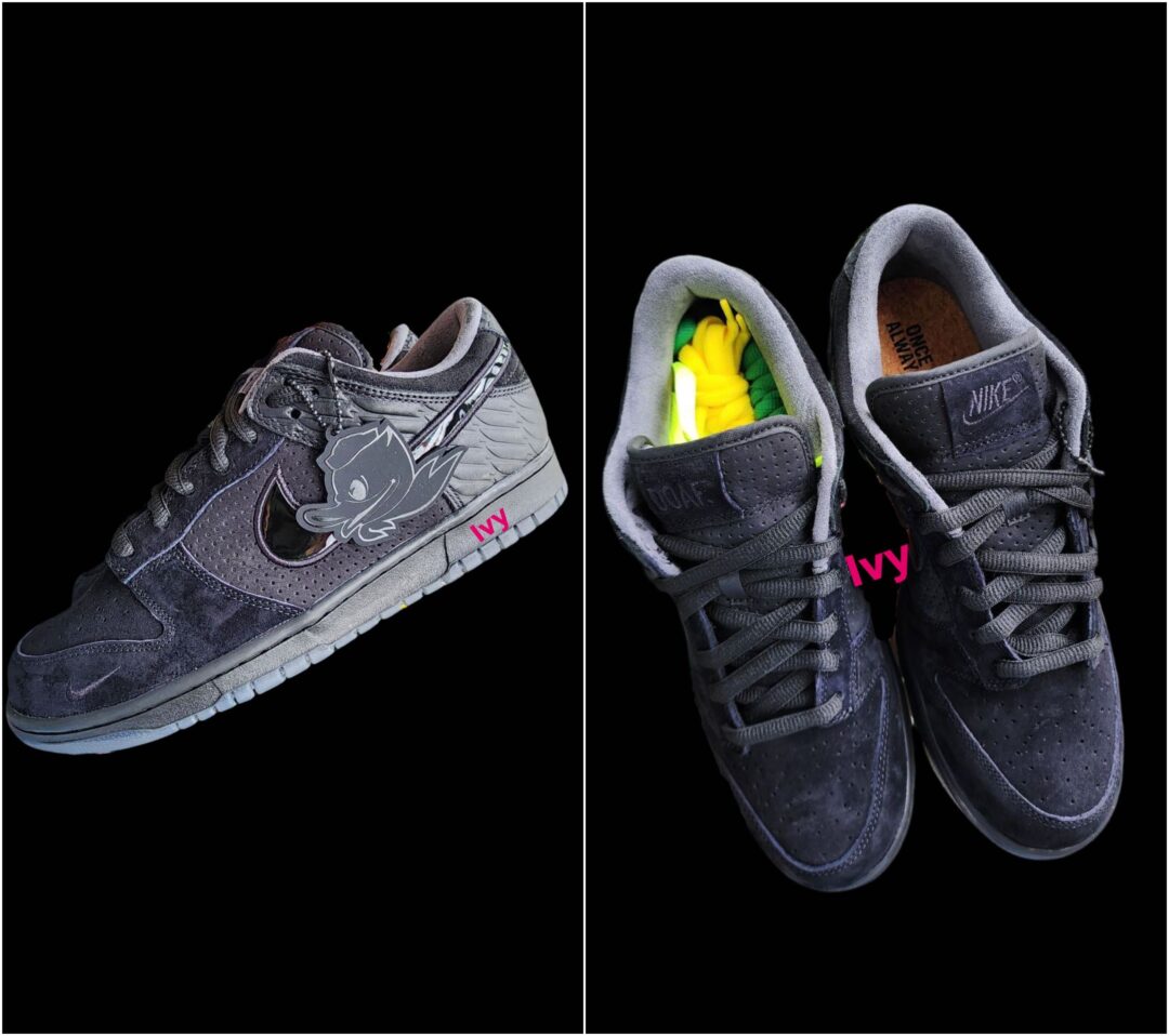 【2024年 11/28 発売】Division Street x NIKE DUNK LOW LUX “Oregon Black” (ディヴィジョン・ストリート ナイキ ダンク ロー “オレゴンブラック”) [HV1470-001]