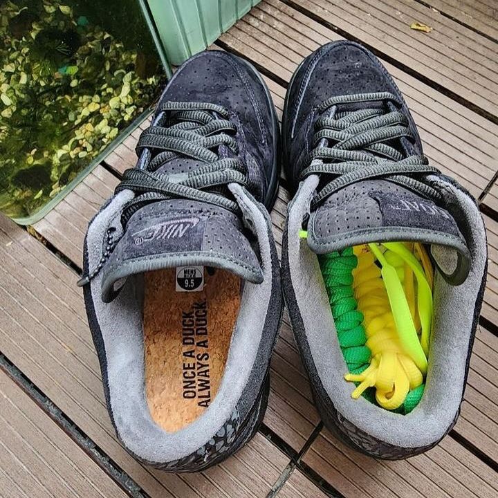 【2024年 11/28 発売】Division Street x NIKE DUNK LOW LUX “Oregon Black” (ディヴィジョン・ストリート ナイキ ダンク ロー “オレゴンブラック”) [HV1470-001]