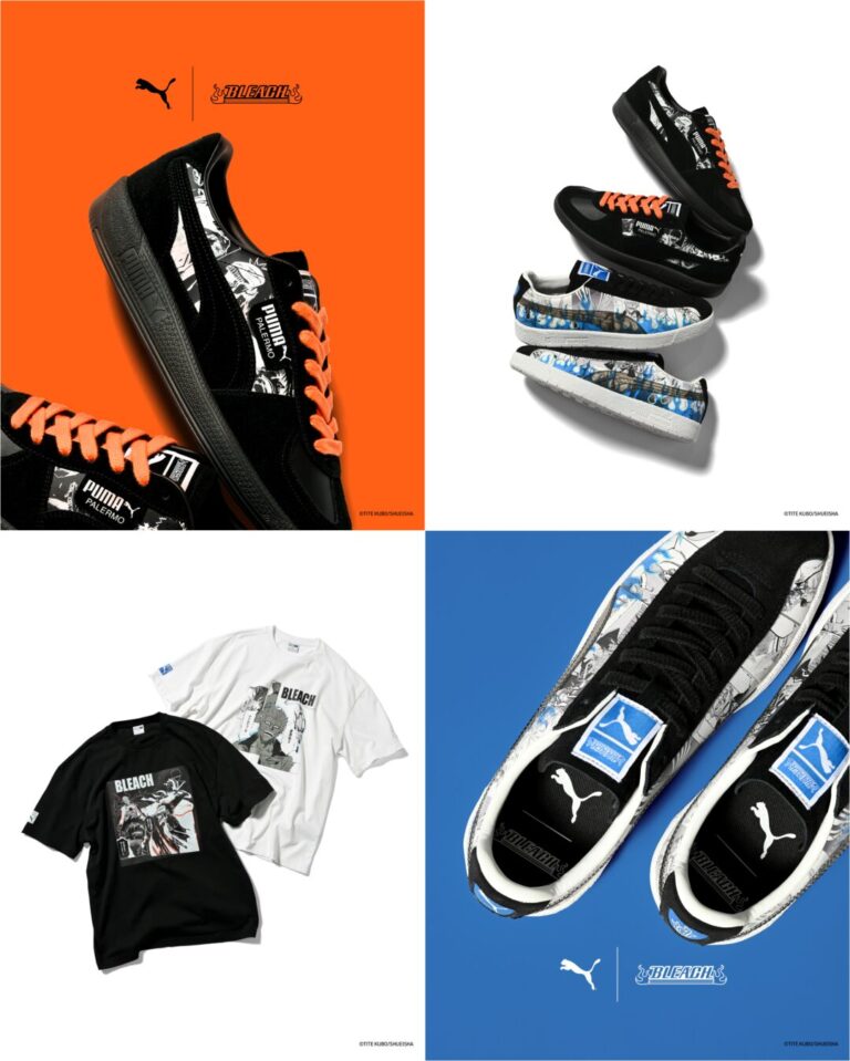 2024年 11/15 発売】BLEACH x PUMA PALERMO & DELPHIN & TEE