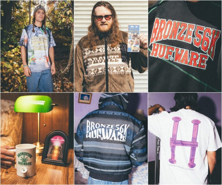HUF × BRONZE 56K 2024年 FW コラボレーションが11/29 発売