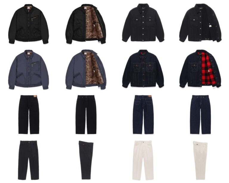 ワコマリア × LEE & WRANGLER 最新コラボが2024年 11/2 発売