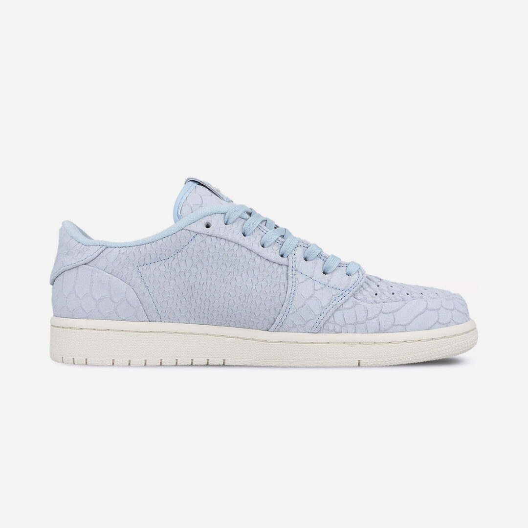 【2025年 7月 発売予定】NIKE AIR JORDAN 1 RETRO LOW NS “Swooshless” White/Ice Blue (ナイキ エア ジョーダン 1 ロー “スウッシュレス”) [872782-100/848775-441]