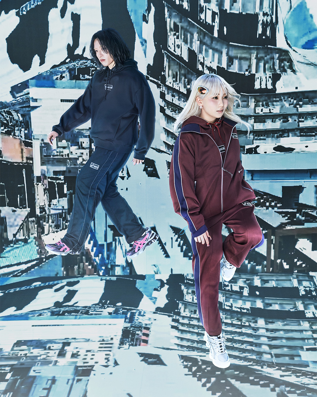 【2026年 3/19 発売】ASICS × YOASOBI GEL-KINETIC FLUENT Y (アシックス ヨアソビ) [1203A837.001/1203A837.020]