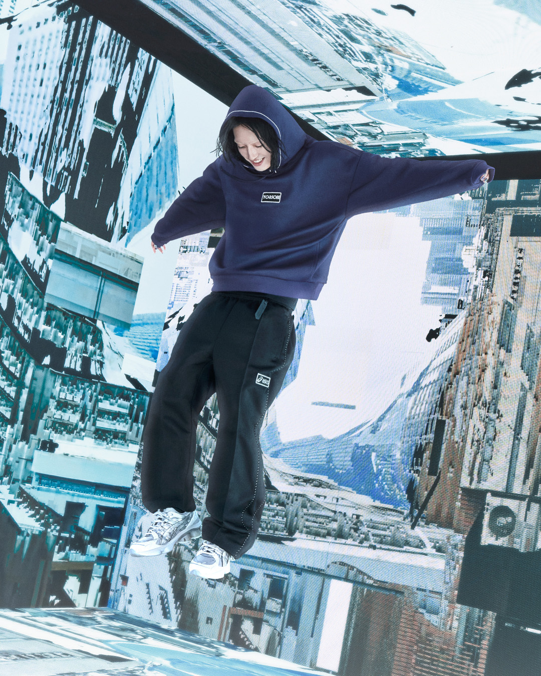 【2026年 3/19 発売】ASICS × YOASOBI GEL-KINETIC FLUENT Y (アシックス ヨアソビ) [1203A837.001/1203A837.020]